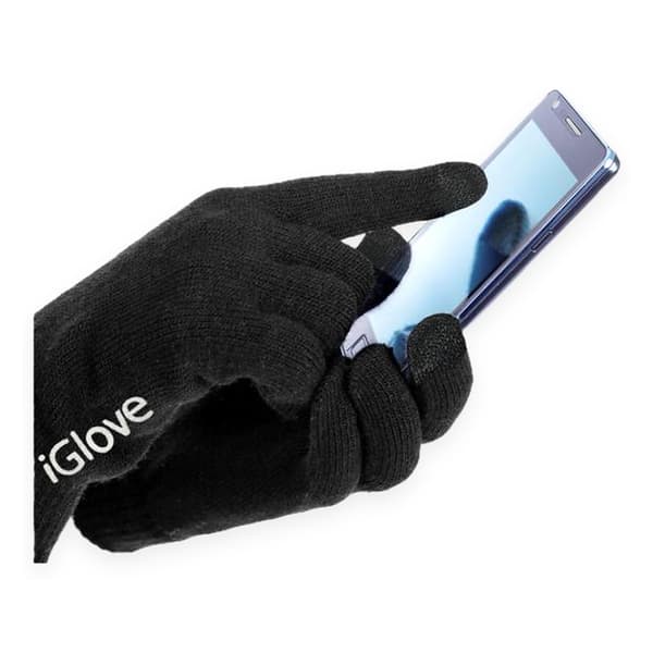 Touchhandske iPhone-vantar (iPhone/iPad) Svart