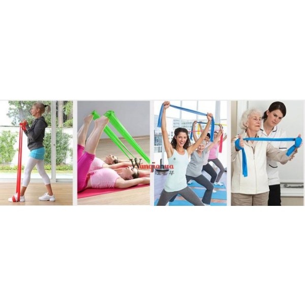 Exercise Bands - Rubber bands for stretching and versatility Gold