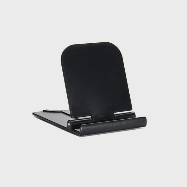 Telefonholder Mobil Smartphone Tablet Support til iPhone Skrivebord Bærbar Montering Black
