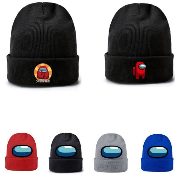 Among Us Cap Hat Bobble Hat, Lasten hattu Model 5