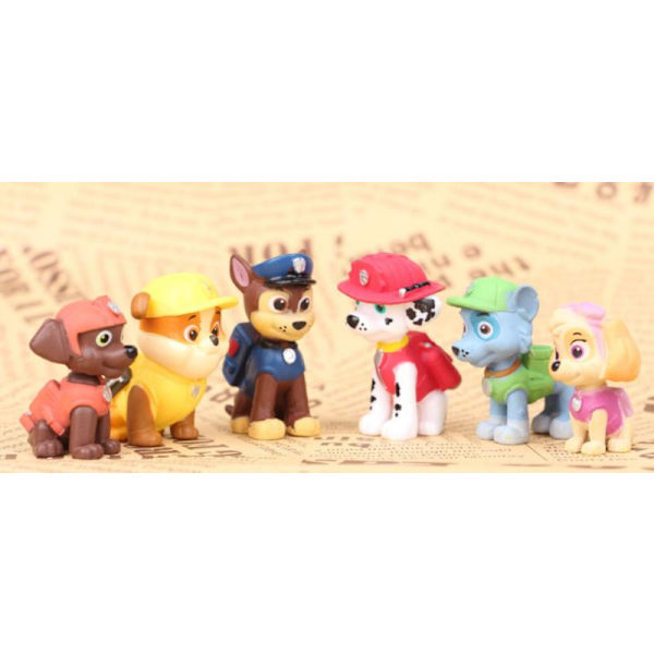 12 pack PAW PATROL FIGURES