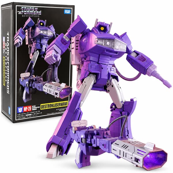 G1 Masterpiece MP-29 Shockwave Action Figur - samlerobjekt Robot Legetøjsgave Shockwave