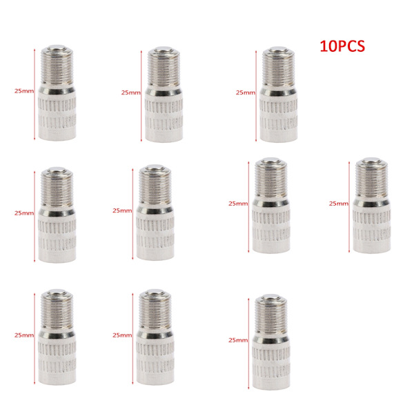 El-løbehjul luftventil forlængeradapter til Xiaomi M365/1S/Pro/Pro2/Mi3 Max G30 dæk 39MM 10pcs