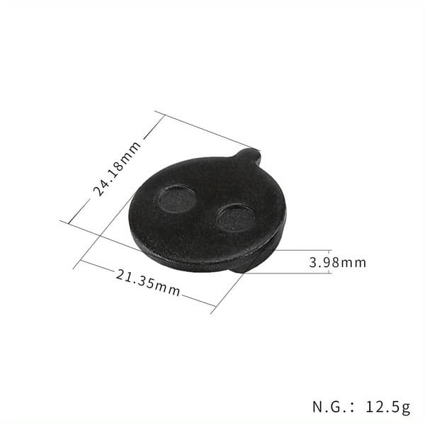 Bromsbelägg i halvmetall för iScooter iX3 iX4 i9 i9Max SmartGyro elscooterbyte 10 Pcs