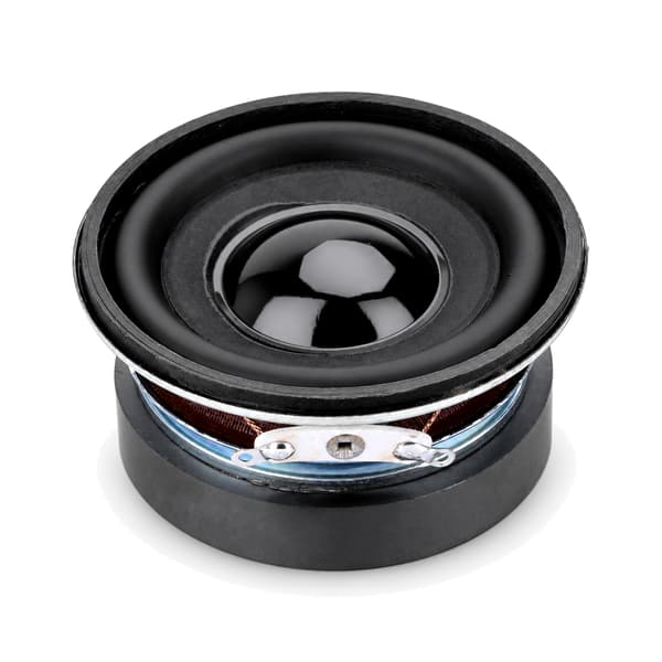 52 mm 2-tums 4Ω 5W fullregisterhögtalare DIY-ljudmodifiering Högkvalitativ ljudkvalitet Black