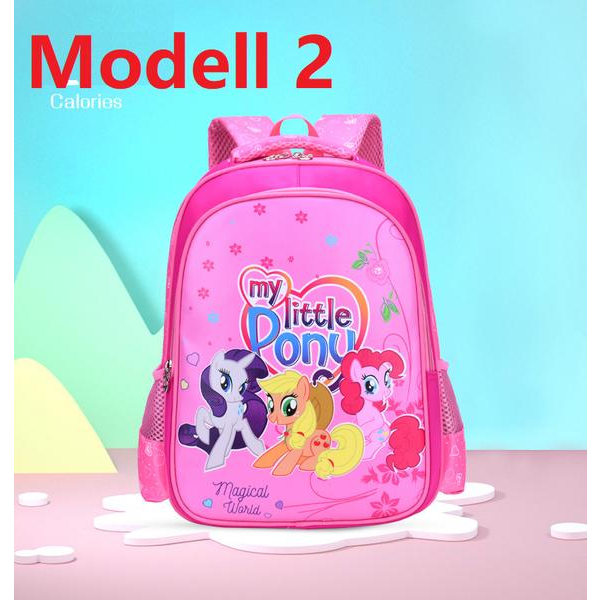 My Little Pony Backpack school bag - Ponyville - 2 models Blue