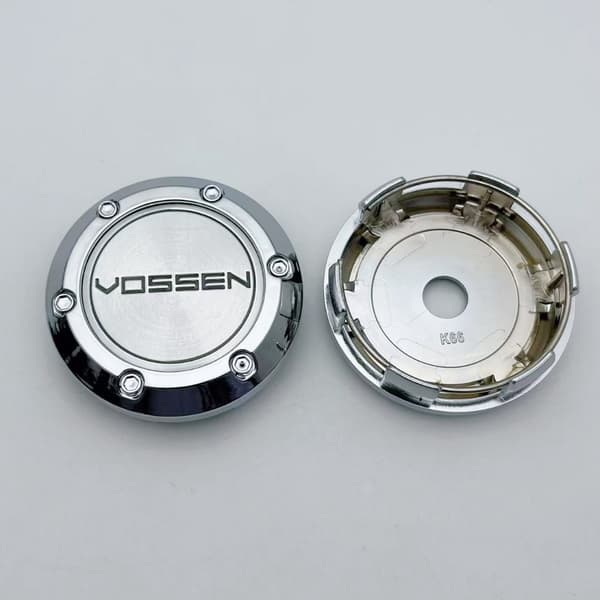 4 st/set 66 mm 62 mm Vossen logotyp emblem bil navkapslar fälg navkapslar dammskydd för navcentrum ersätter biltillbehör 66MM S Silver Red For Make VOSSEN Ba