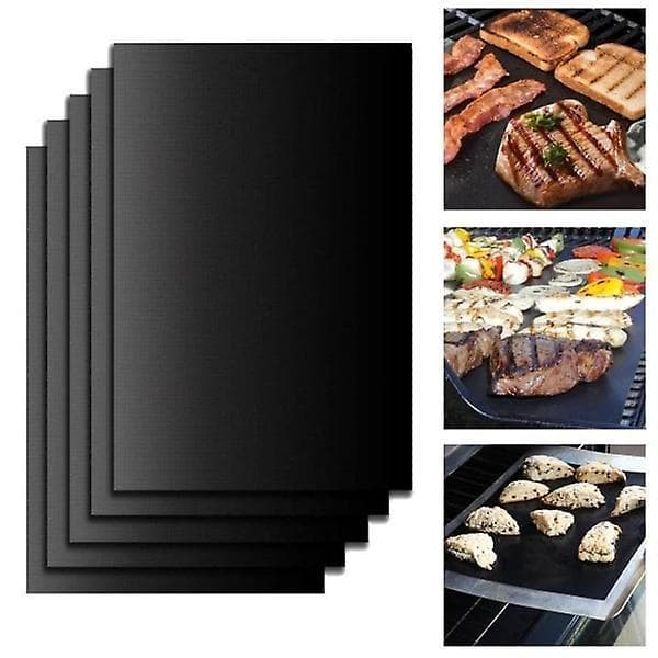 5-Pack Non Stick Grillmatta Ugnsmatta & Bakningsmatta 40x33cm