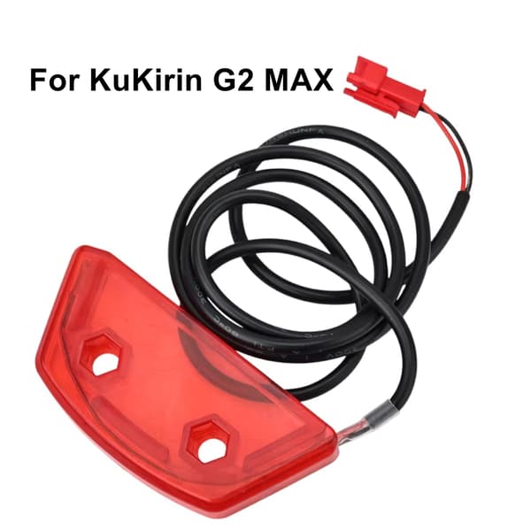 Baglygte til KuKirin G2 MAX elektrisk scooter baglygtetilbehør G2 MAX Taillight