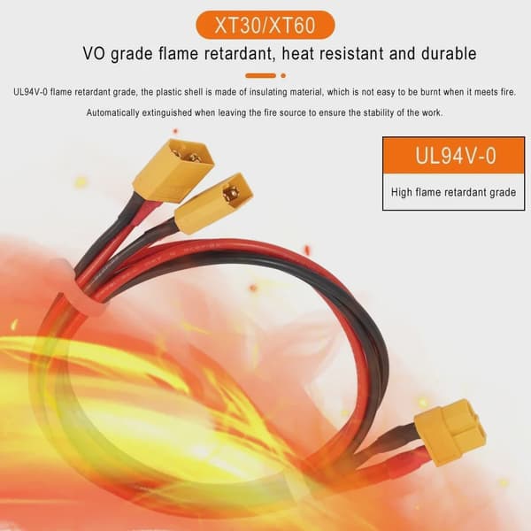 XT30 XT60 Forbindelseskabel til Xiaomi M365/1S/Pro 2 Ninebot El-løbehjulscontroller XT30