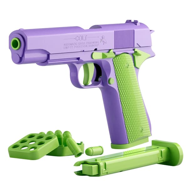 3D-printet Gravity Legetøjspistol-model - M1911 & Desert Eagle Design til fidgeting og stresslindring Style-7