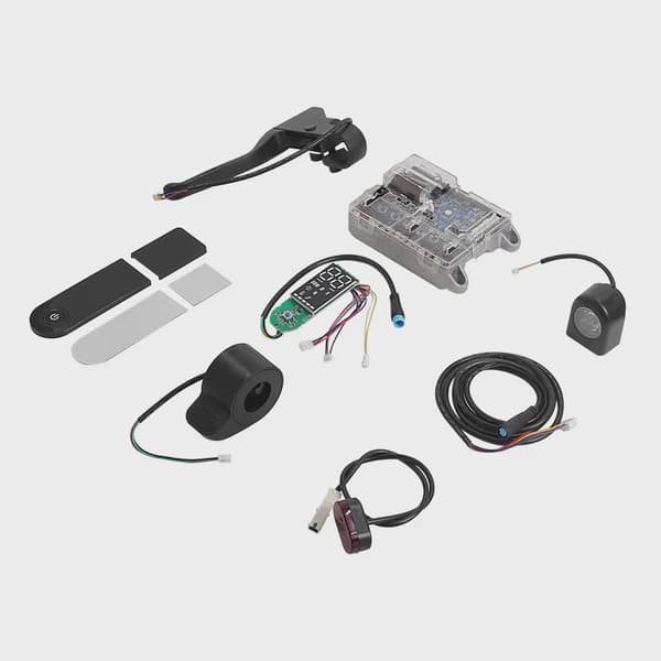 Xiaomi M365/PRO Scooter Moderkort Kontrollenhet BT Digital Display Bromsspak Gaspedal Ljus Set H
