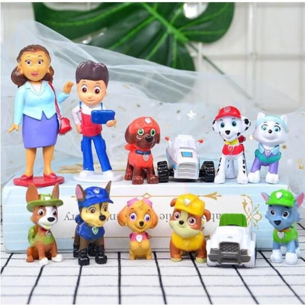 Säsong 2 PAW PATROL 12st FIGURER  julklappar