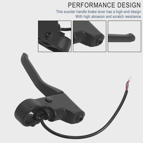 Bremsegreb til Ninebot MAX G30 & Xiaomi M365 1S Pro 2 El-løbehjul Aluminiumlegering black