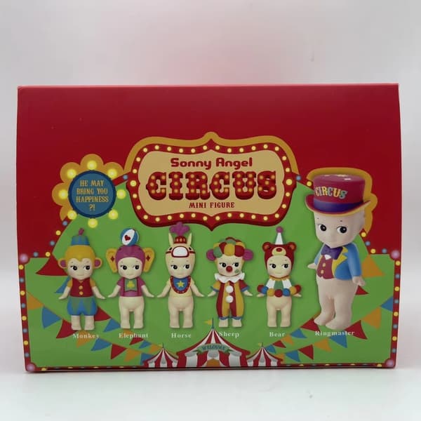 Anime Sonny Angle Mini Figur Circus 1. 2. Series Blind Box Samlerobjekt Model Figur Desktop Decor Børn Fødselsdagsgave Legetøj random 2pcs 1th