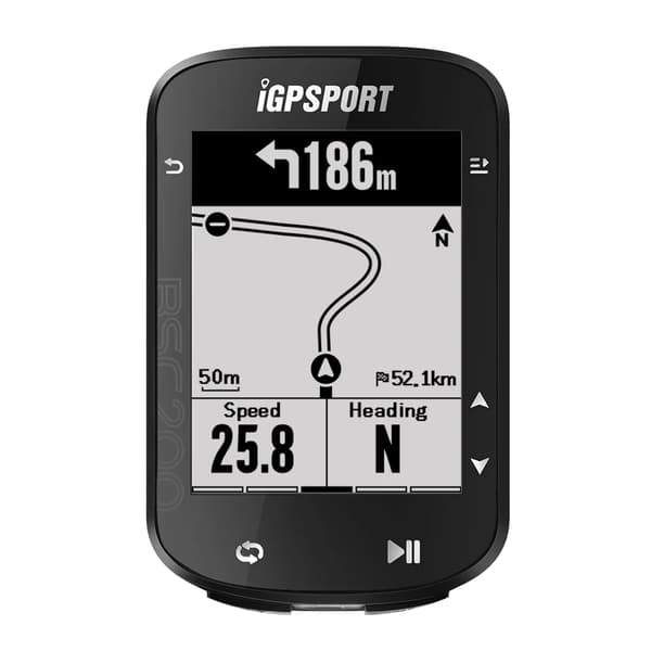 IGPSPORT BSC200 GPS Cykelcomputer Trådløs Speedometer Kilometertæller Navigation ANT+ Bluetooth 5.0 BSC200