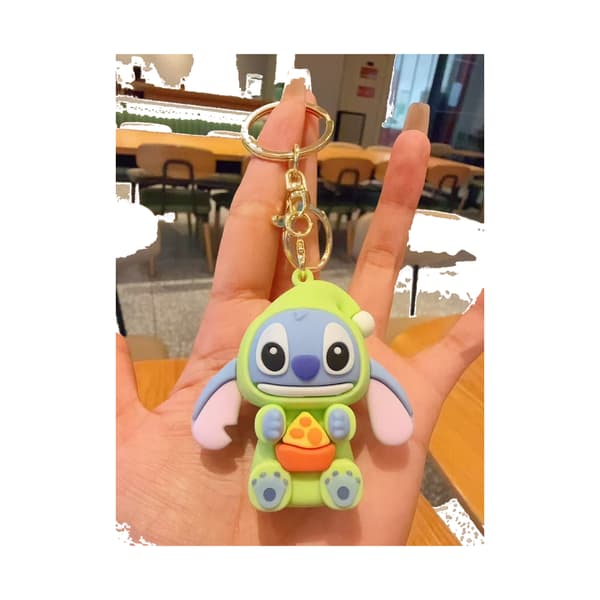 Ny Disney Stitch blind box Eat Some Thing Before SleepTrendig leksaksfigur mode presentpåse hänge dekoration nyckelring A-NO BOX