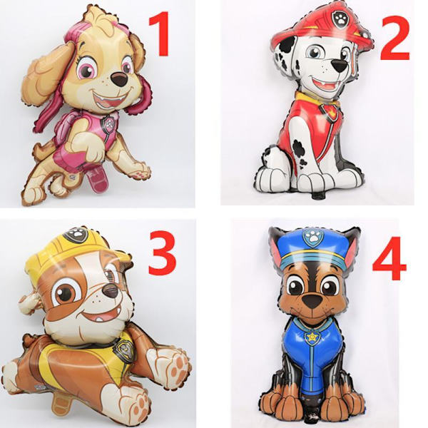 Paw Patrol Aluminiumballong FOLIEBALLONG 4 model Model 3