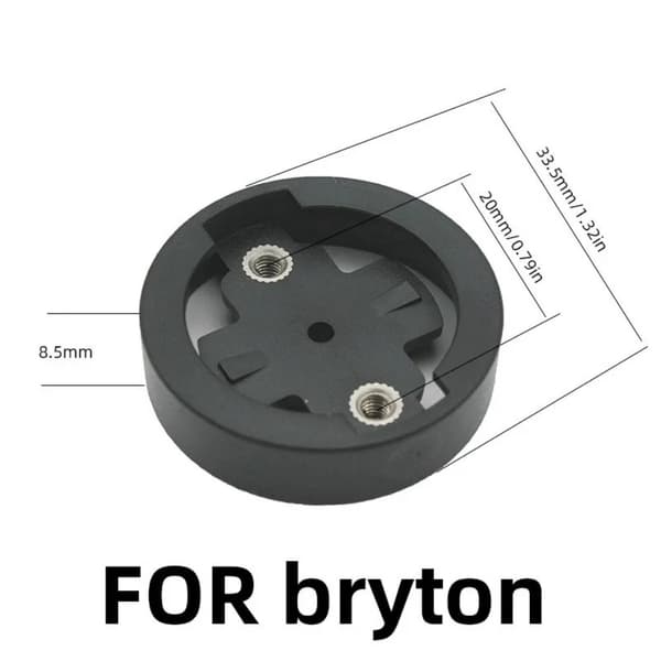 Cykelcomputerbeslag med fast base til Garmin Bryton og Wahoo tilbehør For Bryton