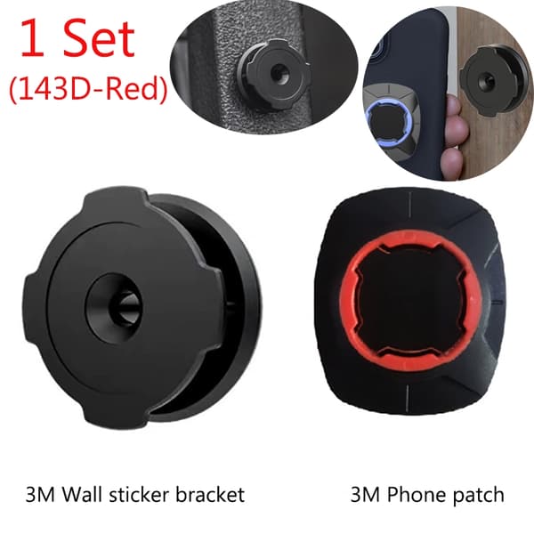 Universellt motorcykeltelefonfäste med vibrationsdämpare för iPhone Xiaomi 143C Base