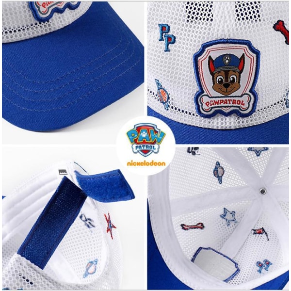 2 väriä PAW PATROL Hat hattu KOKO 54 CM- Alkuperäinen Paras Blue
