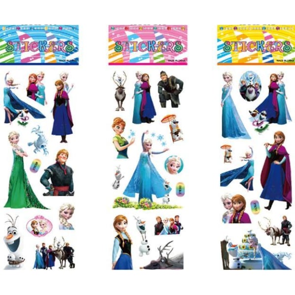 15st Frozen Klistermärken Stickers