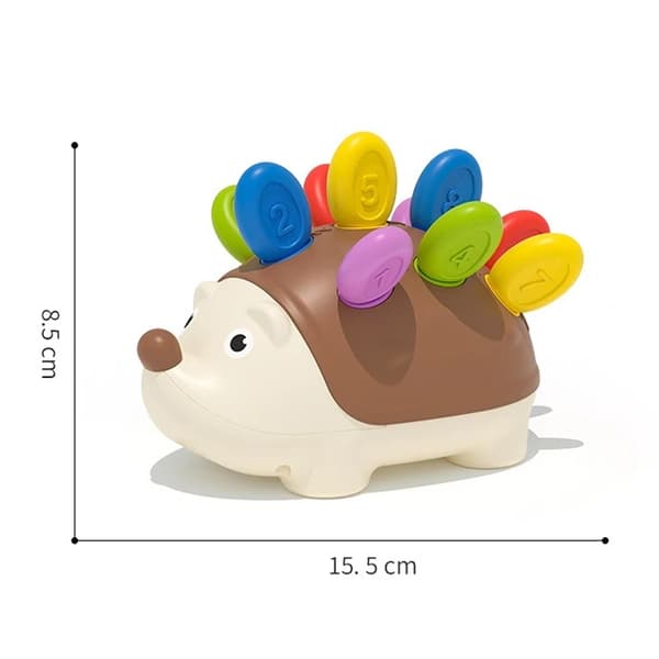 Montessori-igelkottleksak för bebisar - finmotorik och sensorisk utbildning Present för barn Hedgehog