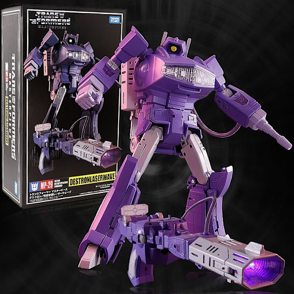 G1 Masterpiece MP-29 Shockwave Action Figur - samlarbar robotleksakspresent Shockwave