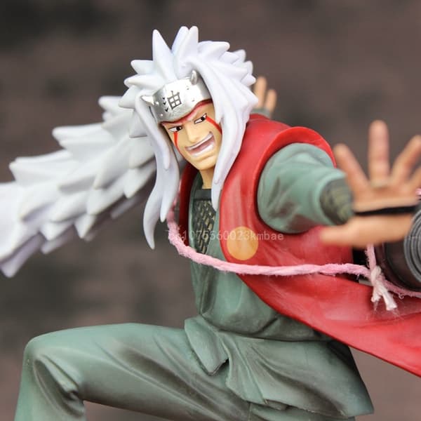 Jiraiya Action Figur 23 cm - Naruto Gama-bunta PVC samlermodel til børn og skrivebordsindretning Gama-Bunta Size No Box