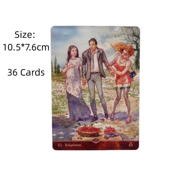 Sexual Magic Oracle Cards A 36 English Divination Edition Deck Borad Games TT71