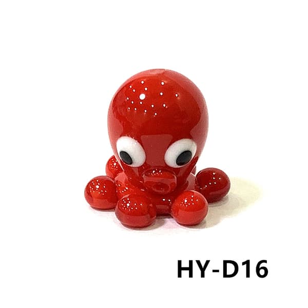 Søde marinedyrsfigurer i miniglas: delfin, blæksprutte, pingvin, pufferfisk og mere! HY-D08 about 2-3cm