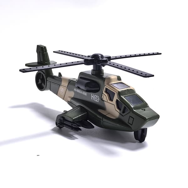 Legering Metal+Plast Pull Back Bil Simulering Militær Bevæbnet Tank Helikopter Pansret Køretøj Bil Lastbil Børnelegetøjsmodel Tank
