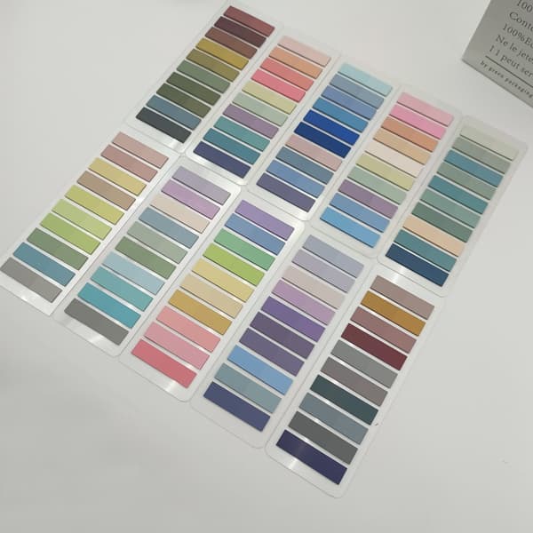 200-3600Sheets Transparent Index Creative Memo Pads Office School Paper Self-adhesive Stickers Posted It Sticky Note Pads 2400 Sheets