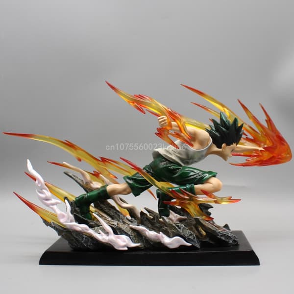 Killua Zoldyck Action Figur 18cm - Hunter x Hunter PVC-modell samlarpresent till fans Gon Freecss With Box