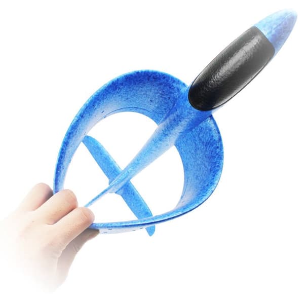 49 cm handkastfria glidflygplan skummodell EPP Breakout-flygplan partyspel barn utomhuskul presentleksaker för barn 49CM Red