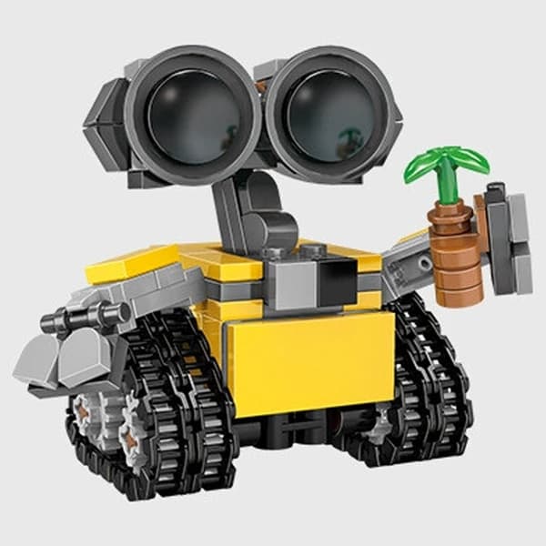 Wall-E Building Block Kit - MOC Classic Movie Model Legetøj til børn - Sjov samlegave no box