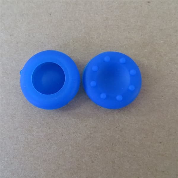 2 stk. til PS3 PS4 XBOX 360 gummi silikone hætte analog controller silikone hætte dæksel thumb stick greb joystick hætter tilbehør Blue