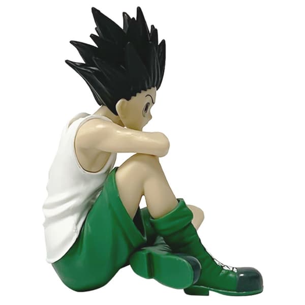Hunter x Hunter Killua Zoldyck Action Figur - PVC Nuddelprop Statue til bilpynt with box