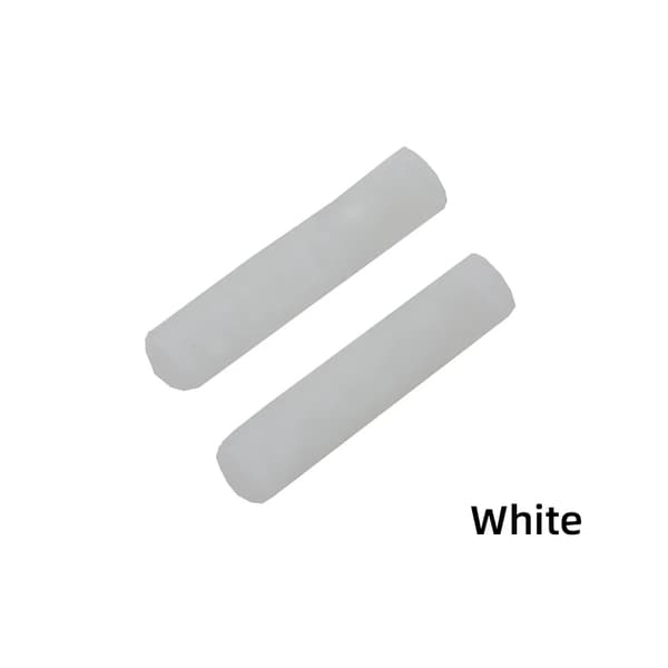 MEROCA Cykelbremsegreb Silikonegreb Betræk Par Cykeltilbehør White 1 Pair