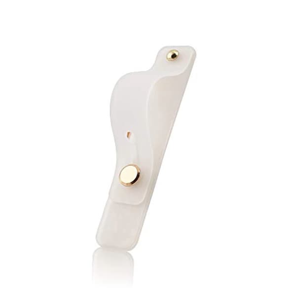 Universal håndledsrem med fingergreb til telefonholder til iPhone Xiaomi mobiltelefoner white