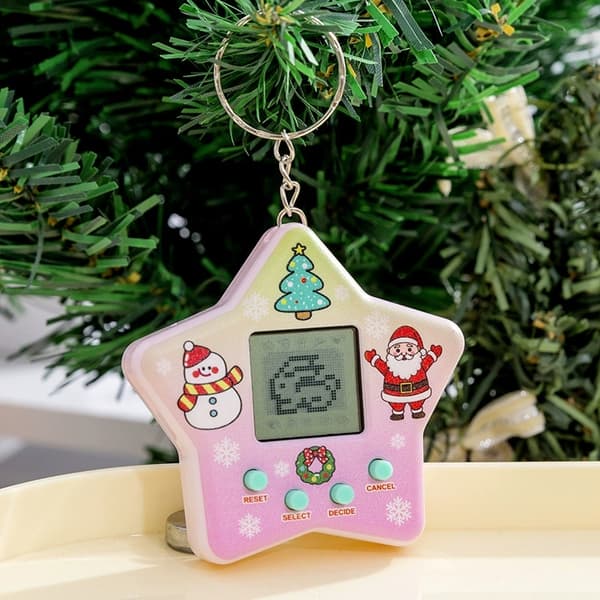 Nostalgiske virtuelle Tamagotchi-kæledyr - elektroniske cyberdyr-legetøj til børn Blue-2