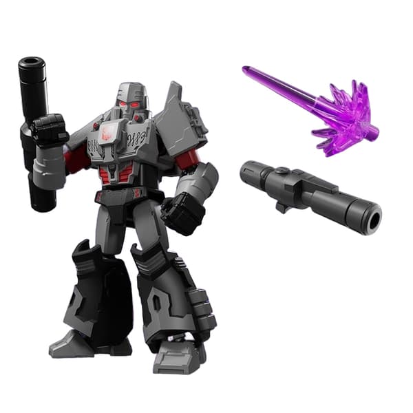 Original Transformers Animation Filmer Perifera leksaker IDW MegatronSwoop Q-version Movable Model Figur Collection Galaxy Vol.6 Whole box 9 styles