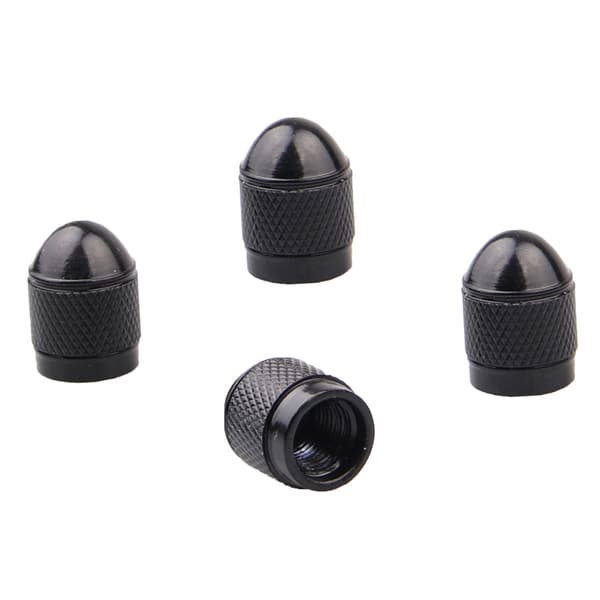 4 st universella aluminium Schrader-ventilhattar för Xiaomi M365 Ninebot MAX G30 Scooter 4PCS