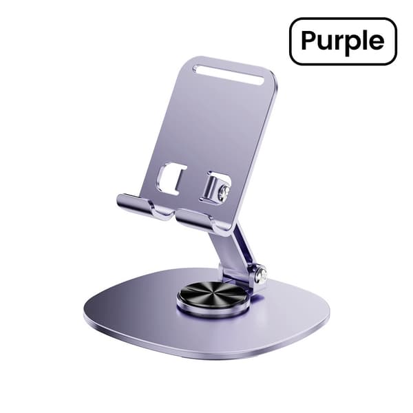 Olaf roterende bordtelefonholder til iPad, Samsung, iPhone 15, 14, 13 gray