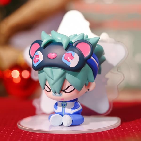 Alien Stage Free Stage -sarja Blind Box Anime Hahmo Yllätys Mysteerilaatikko Minimalli Nukke E