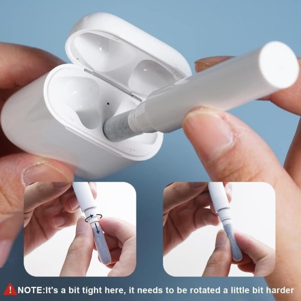 Rengøring Airpods Hovedtelefoner til rengøring af støvfjernelse