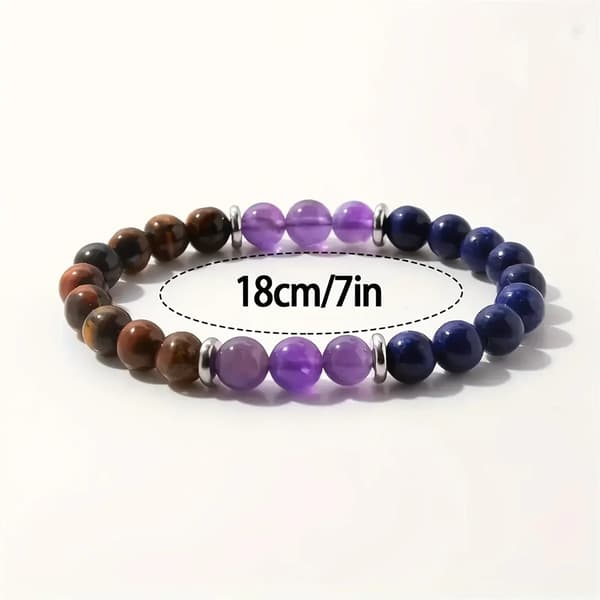Locka pengar Rikedom Hälsa Puls Hematit Mode Natursten Pärlor Armband för Kvinnor Män Fest Smycken Tillbehör Presenter 6