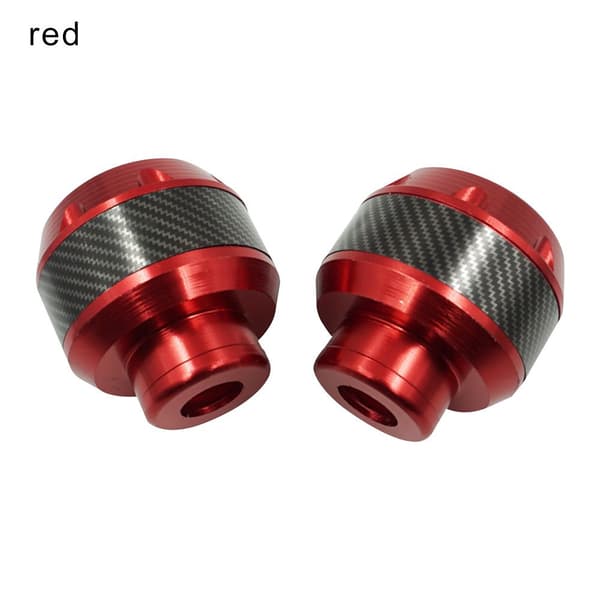Slitstarka aluminiumlegering elcykel glidkoppar kraschsäkra stötsäkra scootertillbehör red