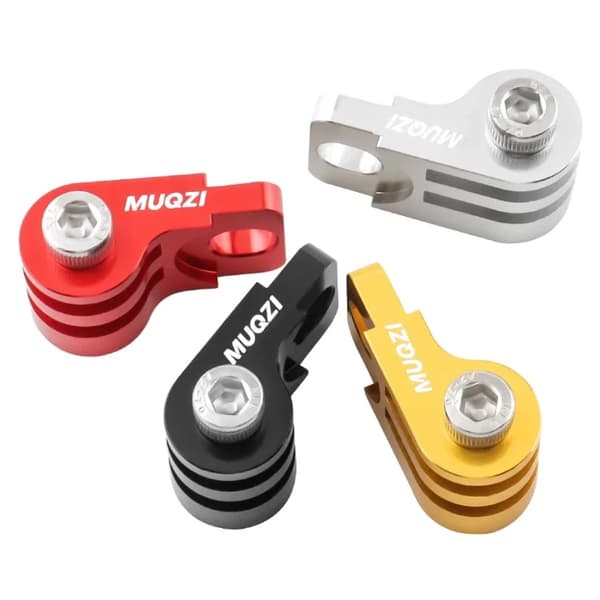 MUQZI Brompton Foldbar Cykellygte & Computerholder Monteringsadapter Cykeltilbehør Silver
