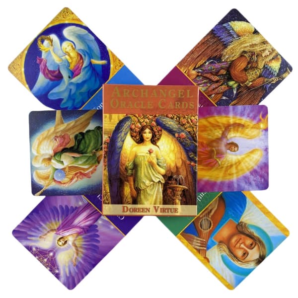 Angel Oracle Cards Game Fortune-telling Tarot Divination Visions Edition Message Board Deck TS17